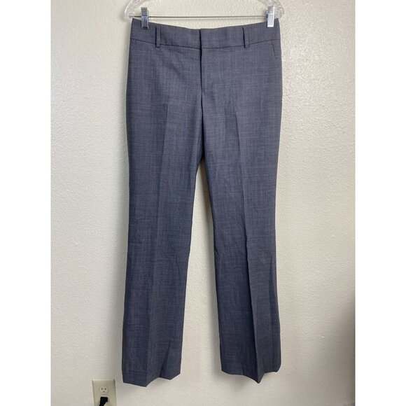 Banana‎ Republic Wool Blend The Martin Fit Flare Wide leg Trouser Pants Size 4 - Picture 1 of 16